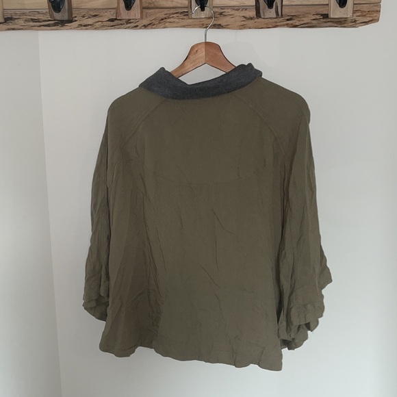 All For Color Poncho Jacket - Picture 6 of 8